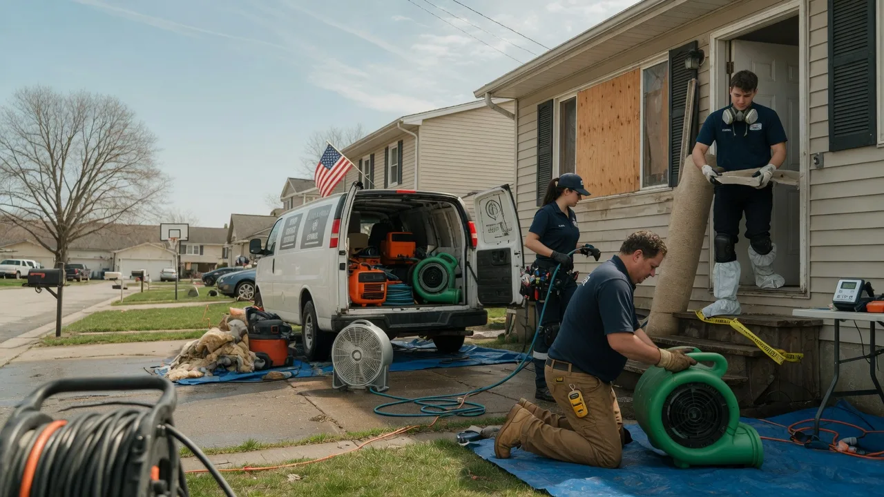 Water Damage Restoration in Institute, WV near me